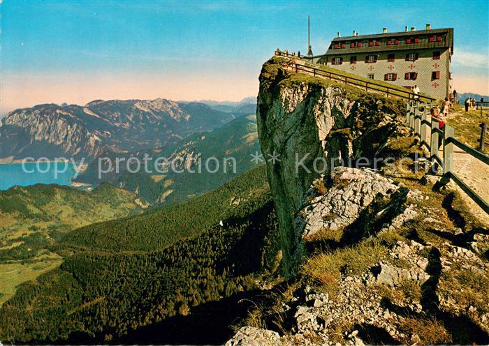 St Wolfgang Salzkammergut Schafberg Gipfel Aussichtsberg Attersee Hoellengebirge