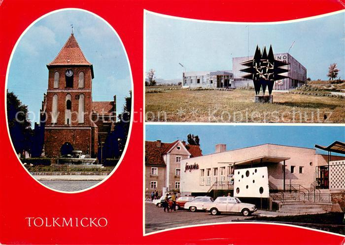 Tolkmicko Gotycki kosciol z XIV w. Dom Kultury Restauracja Fregata Kirche Kultur