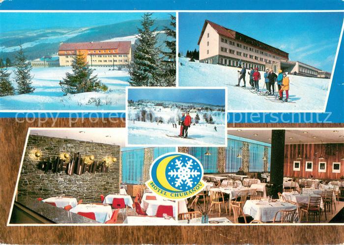 Stachy Susice Okres Pachatice Hotel Churanov Berghotel Restaurant Wintersport Bo