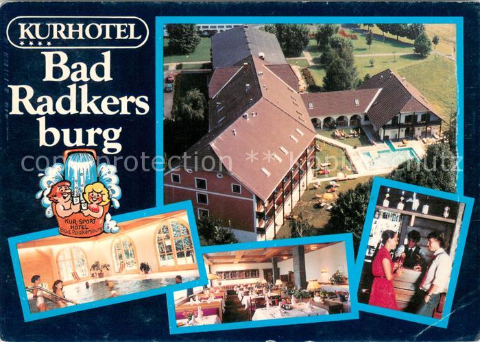 Bad Radkersburg Kur- und Sporthotel Restaurant Hallenbad Swimming Pool Fliegerau