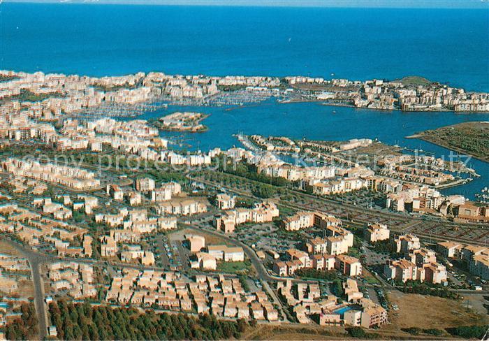 Cap-d Agde Vue aérienne