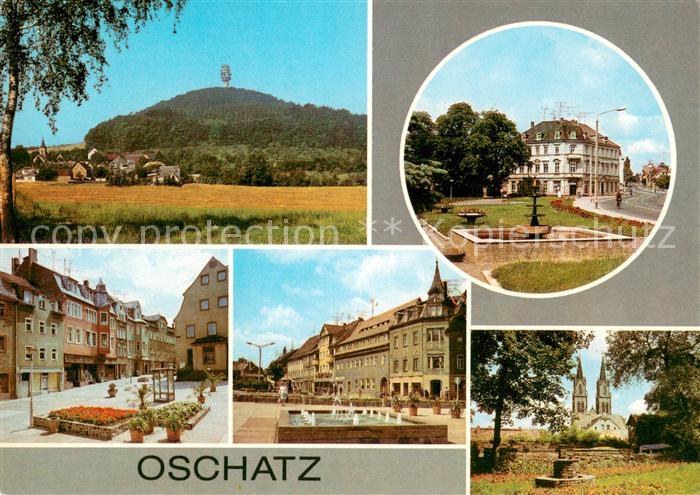 Oschatz Naherholungsgebiet Collmberg Leipziger Platz Promenade Sporerstrasse Ern