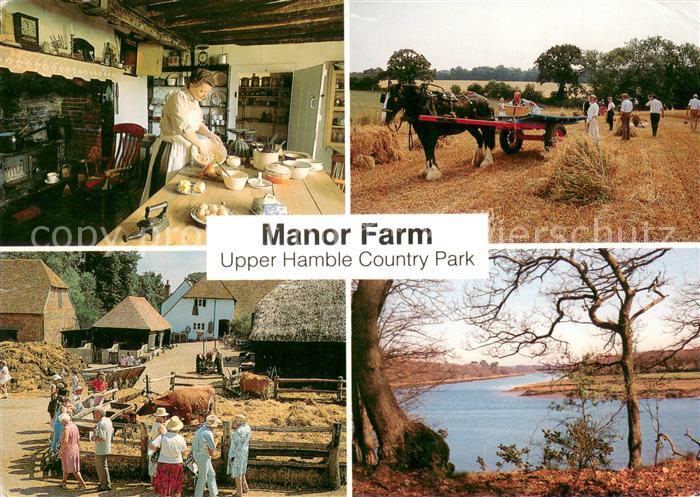 Bursledon Manor Farm Upper Hamble Country Park Shirehorse Landscape