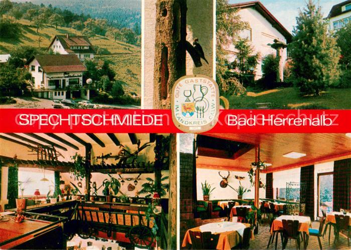 Bad Herrenalb Cafe Restaurant Spechtschmiede Hotel Pension Brunhilde