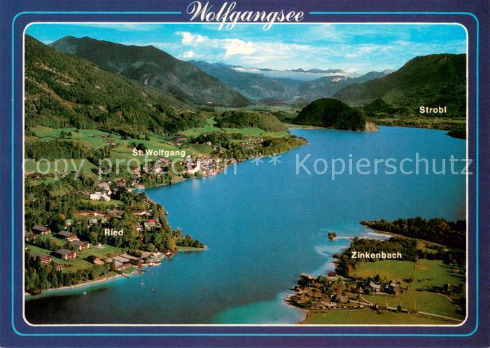 St Wolfgang Salzkammergut Ferienparadies Wolfgangsee und Umgebung Alpenpanorama