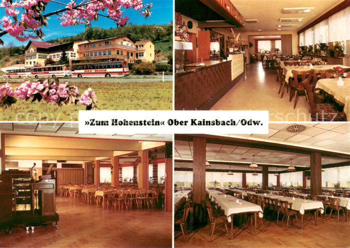 Ober-Kainsbach Gasthaus Cafe Pension Zum Hohenstein Restaurant Festsaal