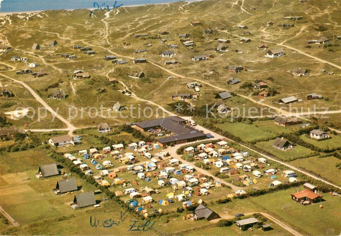 Sondervig Campingplatz Fliegeraufnahme