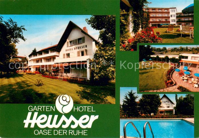 Bad Duerkheim Garten-Hotel Heusser Garten Swimming Pool