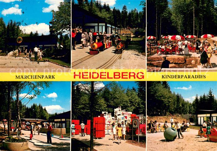 Heidelberg Neckar Auf dem Koenigstuhl Maerchenpark Kinderparadies Freizeitpark