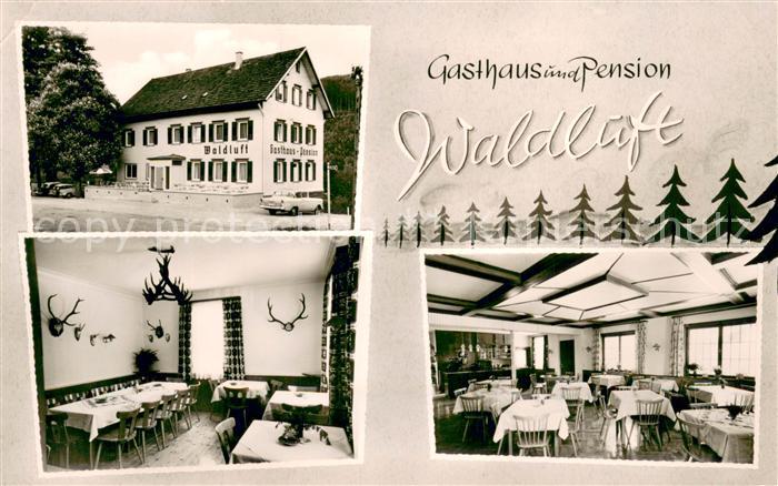 Bad Wildbad Gasthaus Pension Waldluft Restaurant