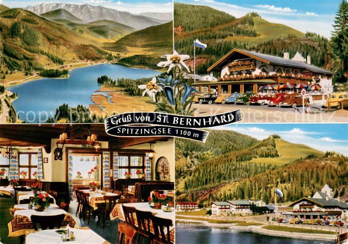 Spitzingsee Postgasthof See-Cafe St. Bernhard am Spitzingsee Alpenpanorama