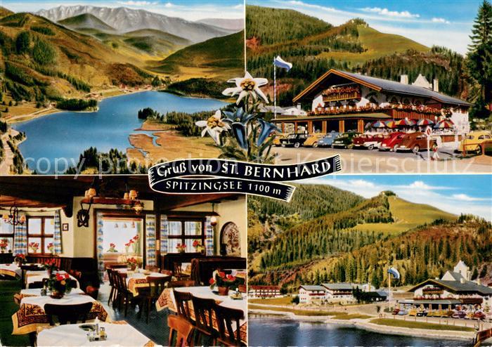 Spitzingsee Postgasthof und See-Cafe St. Bernhard am Spitzingsee Alpenpanorama
