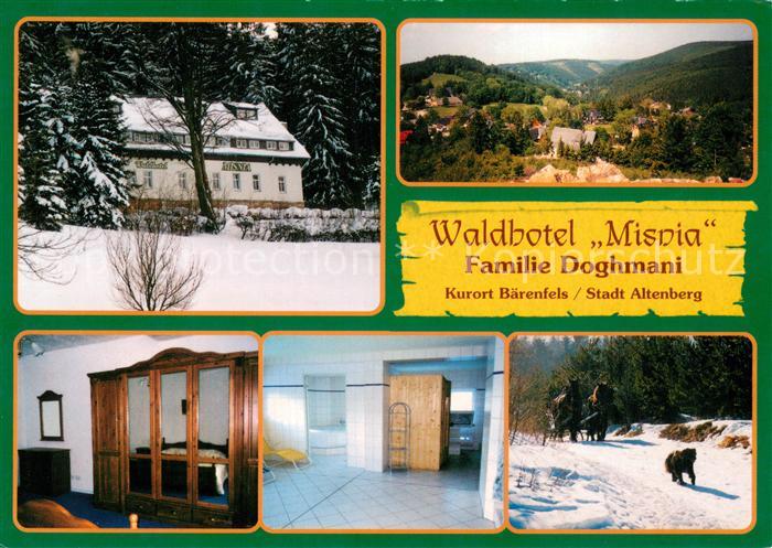 Baerenfels Erzgebirge Waldhotel Misnia Fremdenzimmer Landschaftspanorama Pferdes