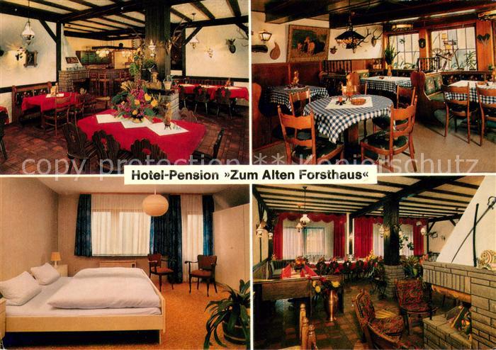 Holzhausen Reinhardswald Hotel Pension Zum alten Forsthaus Restaurant Kamin Frem