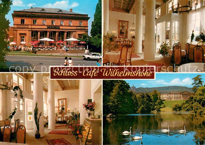 KAssEL  CITY Schloss Cafe Park Wilhelmshoehe Schwanenteich