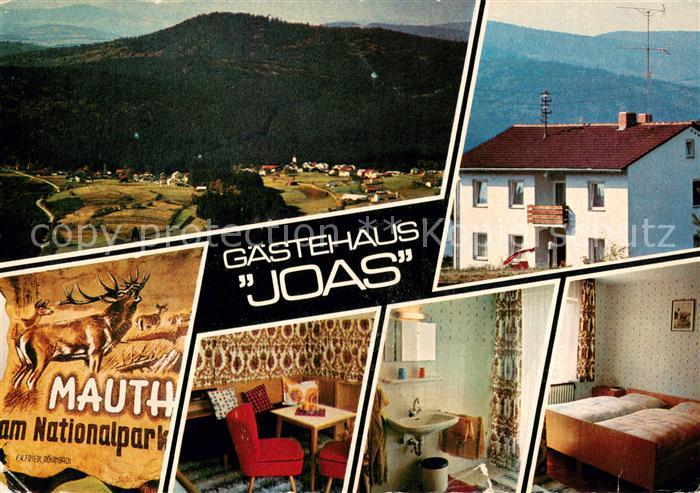 Mauth Niederbayern Gaestehaus Joas Nationalpark Bayerischer Wald Fliegeraufnahme