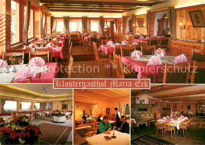Siegsdorf Oberbayern Klostergasthof Maria Eck Restaurant