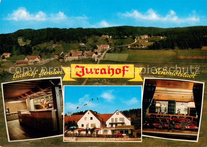 Schmidtstadt Gasthof Pension Jurahof Restaurant Ortsansicht