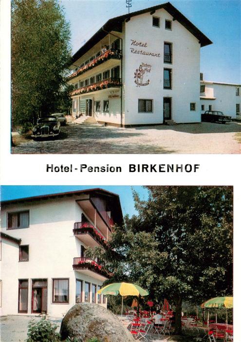 Ranfels Hotel Pension Birkenhof Gartenterrasse