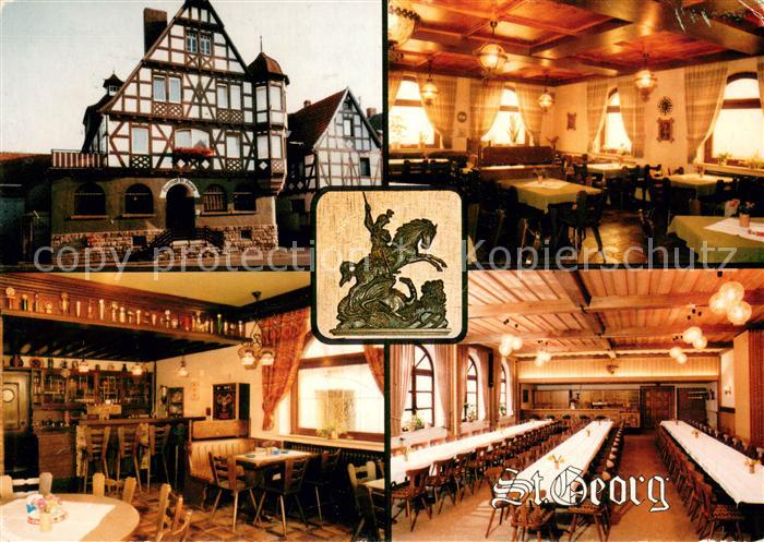 Hettenhausen Rhoen Gasthof Stolz Restaurant Festsaal Fachwerkhaus