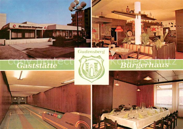 Gudensberg Gaststaette Buergerhaus im Rathaus Restaurant Kegelbahn