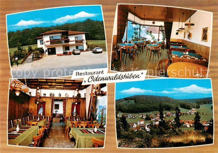 Grasellenbach Restaurant Odenwaldstuben Landschaftspanorama Kneipp Luftkurort