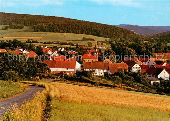 Niederbeisheim Ortsansicht mit Pension Zum Muehlrain