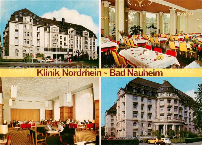 Bad Nauheim Klinik Nordrhein Restaurant Speisesaal