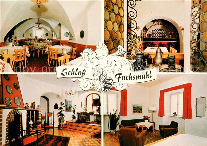 Fuchsmuehl Schloss Fuchsmuehl Hotel Restaurant Fremdenzimmer