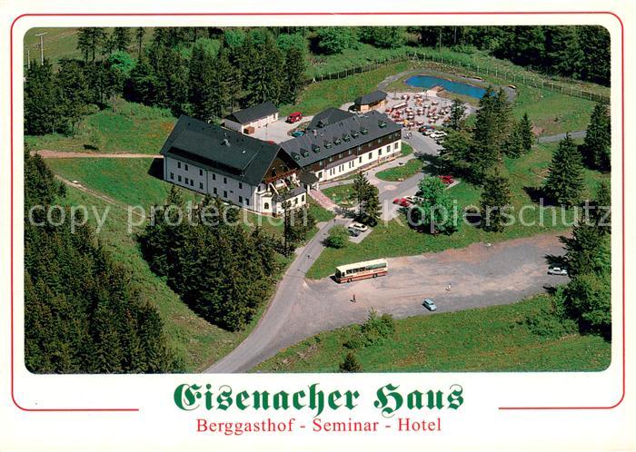 Erbenhausen Meiningen Berggasthof Seminar Hotel Eisenacher Haus Fliegeraufnahme
