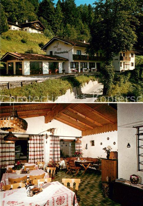 Schoenau Koenigssee Gaestehaus Pension Haus Gore Gastraum