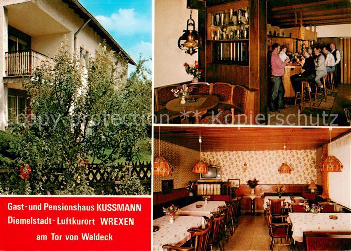 Wrexen Gast- und Pensionhaus Kussmann Gastraum Bar