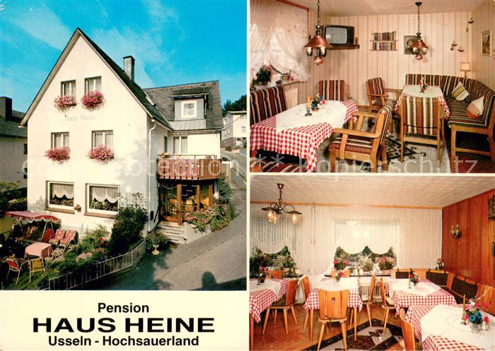 Usseln Gaestehaus Pension Haus Heine Gastraum