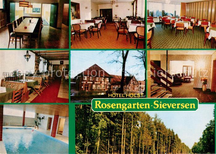 Sieversen Hotel Restaurant Holst Hallenbad Waldpartie