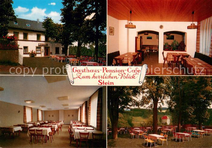 Stein Bad Berneck Gasthaus Pension Cafe Zum herrlichen Blick Gartenterrasse