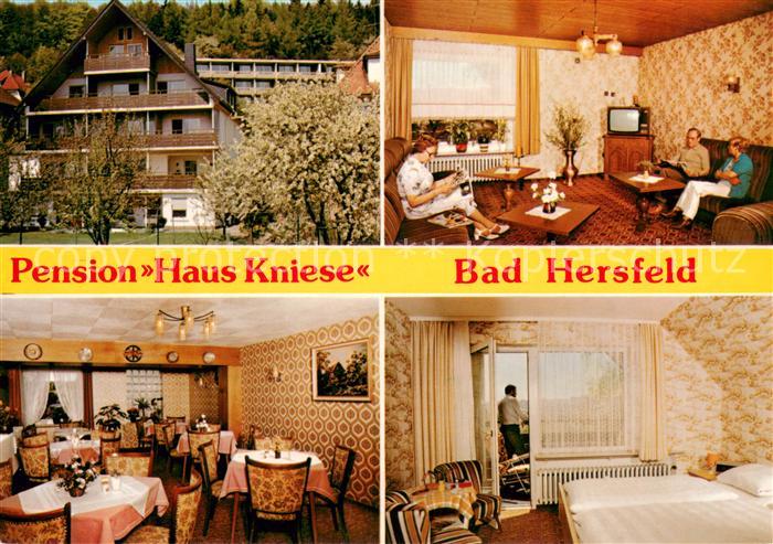 Bad Hersfeld Pension Haus Kniese Gastraum Fremdenzimmer