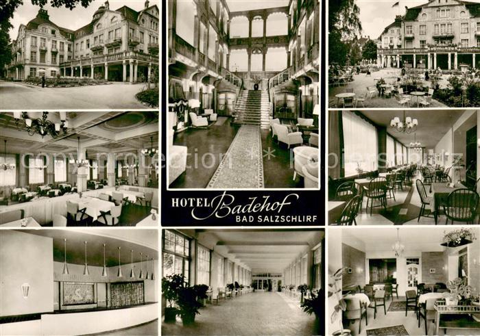 Bad Salzschlirf Hotel Badehof Restaurant Halle