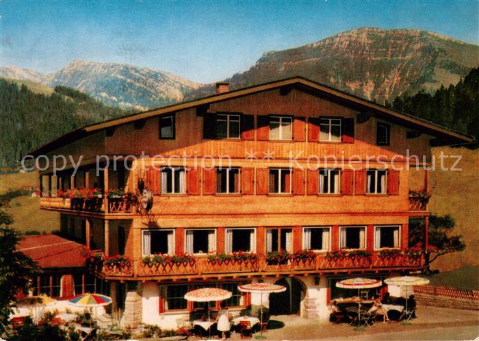Steibis Oberstaufen Bayern Alpengasthof Hochgrat Allgaeuer Alpen