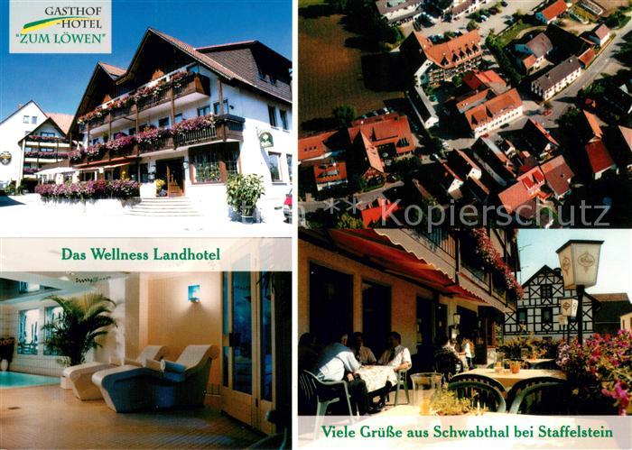 Schwabthal Wellness Landhotel Zum Loewen Restaurant Terrasse Fliegeraufnahme