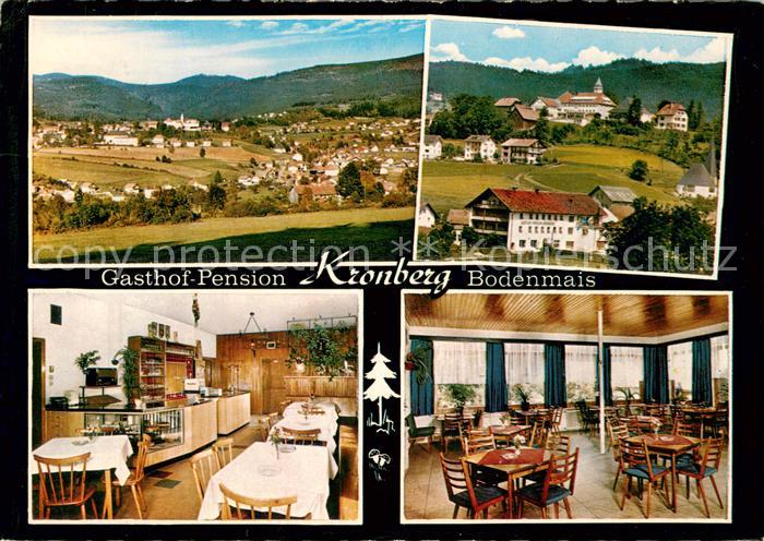 Bodenmais Gasthof Pension Kronberg Panorama Luftkurort Bayerischer Wald