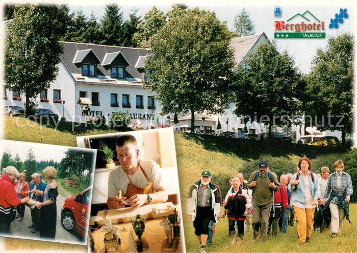 Rechenberg-Bienenmuehle Osterzgebirge Berghotel Talblick Holzschnitzerei Wanderg