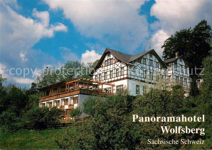 Reinhardtsdorf Bad Schandau Panoramahotel Wolfsberg