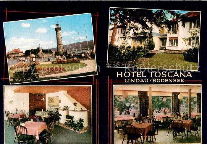 Lindau Bodensee Hotel Toscana Restaurant Hafen Leuchtturm Parkanlagen
