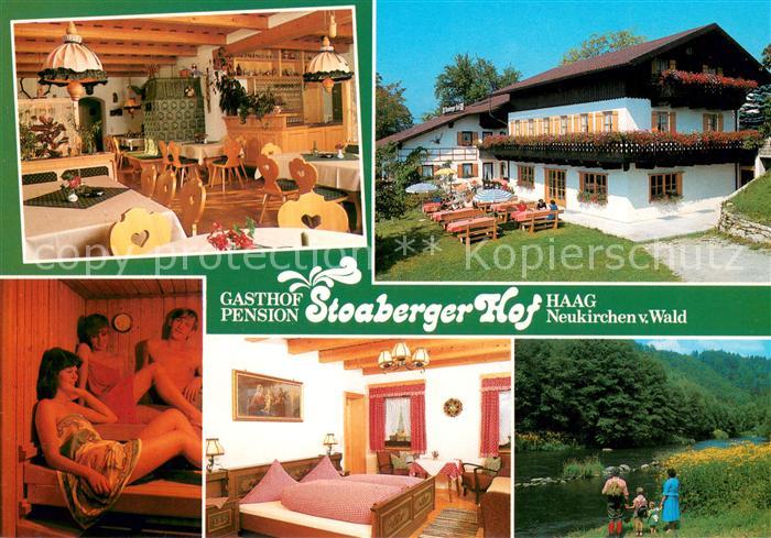 Neukirchen Wald Gasthof Pension Stoaberger Hof Restaurant Saune Gaestezimmer Par