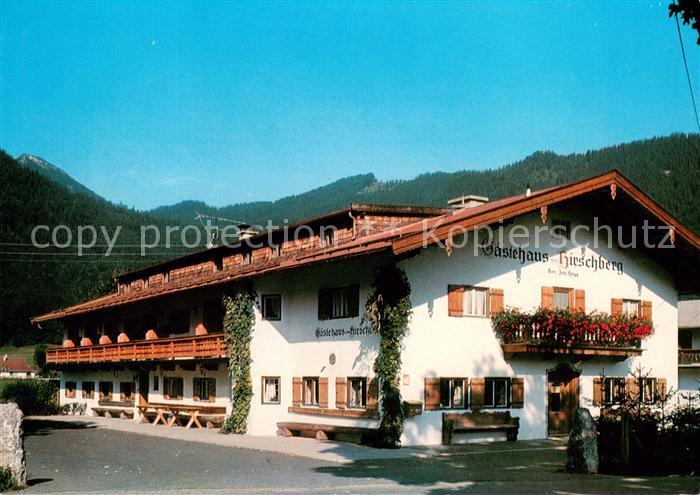 Scharling Kreuth Gaestehaus Hirschberg