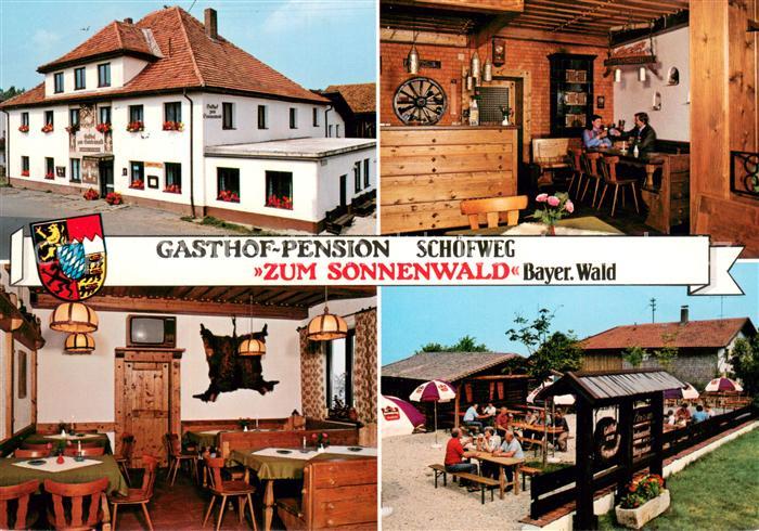 Schoefweg Gasthof Pension Zum Sonnenwald Bayerischer Wald