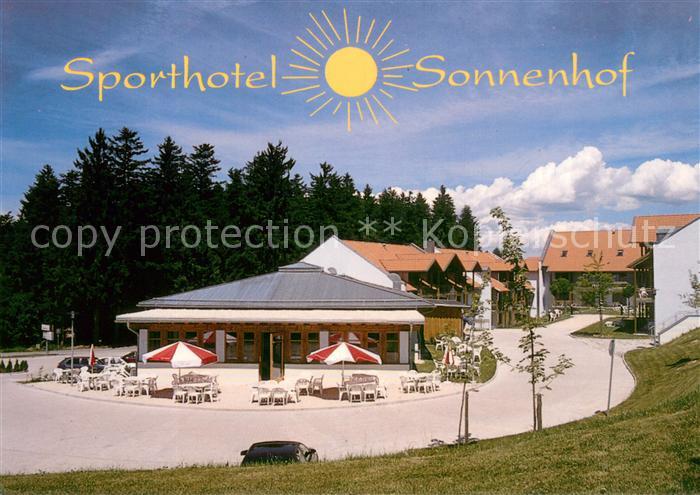 Sonnen Niederbayern Sporthotel Sonnenhof Restaurant Terrasse