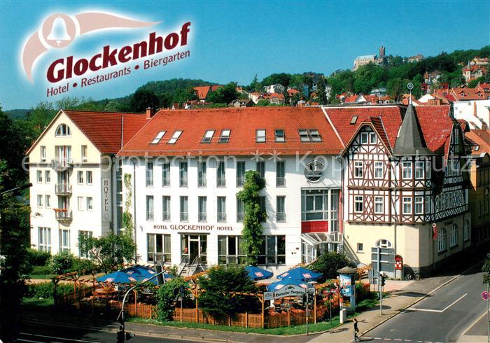 Eisenach Thueringen Hotel Restaurant Glockenhof Biergarten