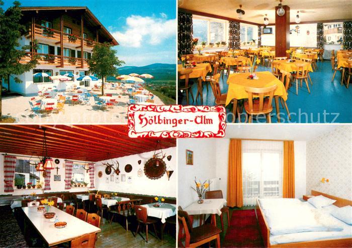 Aufham Anger Hoelbinger Alm Gasthof Cafe Terrasse Fremdenzimmer