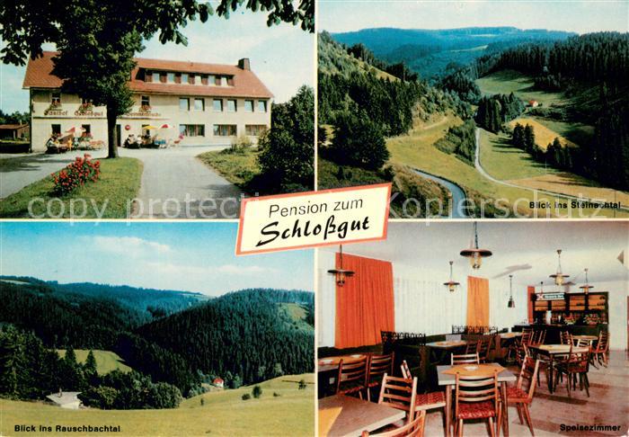 Schlopp Gasthaus Pension zum Schlossgut Landschaftspanorama Steinachtal Rauschba